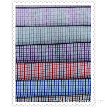 Tc Stripe Yarn-Dyefd Stoff